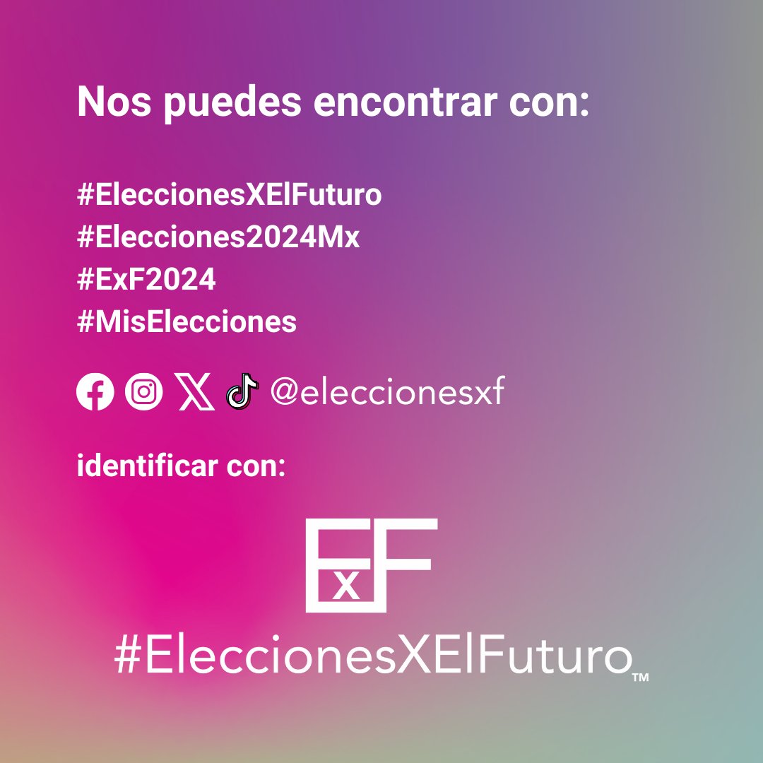 EleccionesXF's tweet photo. Si eres una persona u organización ¡síguenos! ya llegó la convocatoria! 
Conoce los #'s de nuestra campaña, si al colaborar con otras iniciativas actualizamos alguno, te avisaremos.
¿Ya viste nuestro nuevo logo? hace alusión a una boleta marcada! https://t.co/FjghdSrQsE