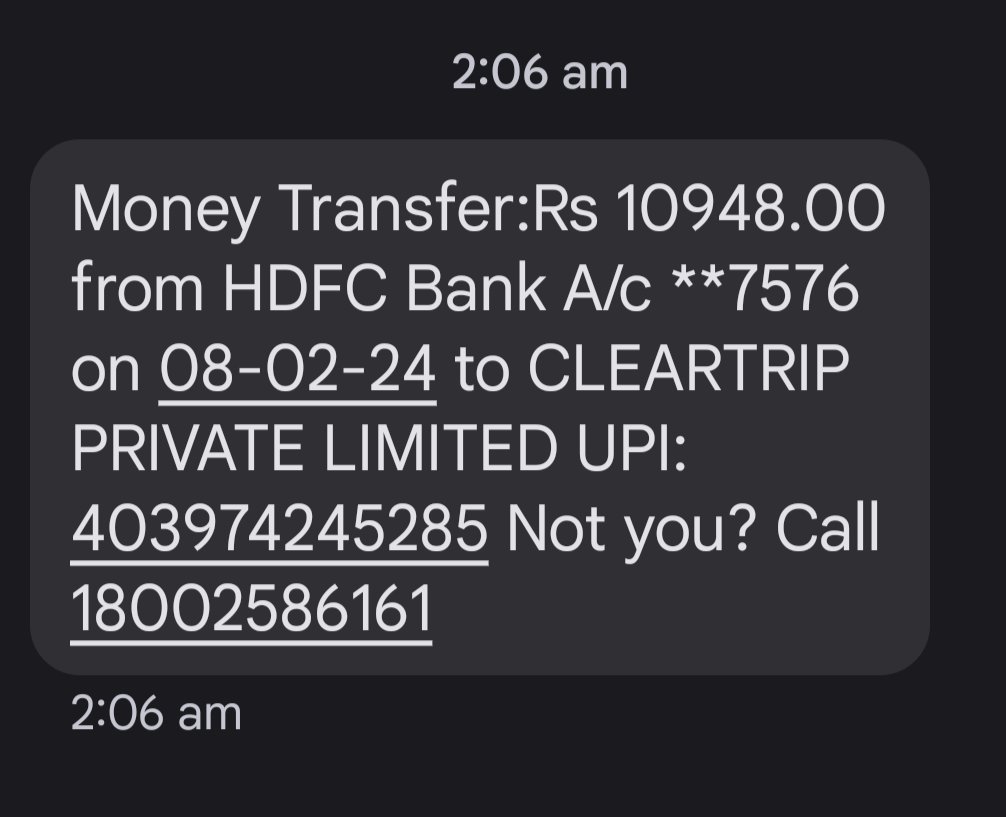 GovindNilotpal's tweet image. @Cleartrip #flightbookingissue
I was booking my flight for two travellers from Bangalore to Lucknow (Akasha air : 3 march- 4:30 pm). The payment is deducted and paid through phone pay and while coming back it didn&apos;t respond and tickets were not booked.
Initiate the refund please.