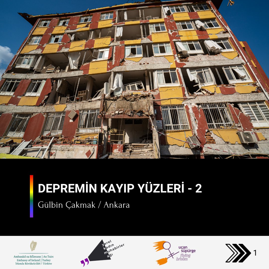 ✏️ Gülbin Çakmak/ Ankara 🏚️ Depremin Kayıp Yüzleri - 2 🖇️ tr.ee/jZ21sZUcQB