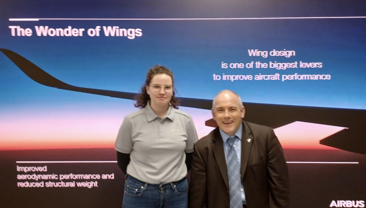 It was great to meet Molly Clark at <a href="/Airbus/">Airbus</a> in Bristol yesterday as part of #NAW2024. Molly is a former <a href="/HarlowCollege/">Harlow College</a> student who is climbing the apprenticeship ladder of opportunity with Airbus! Well done Molly! 🪜⭐️🛫