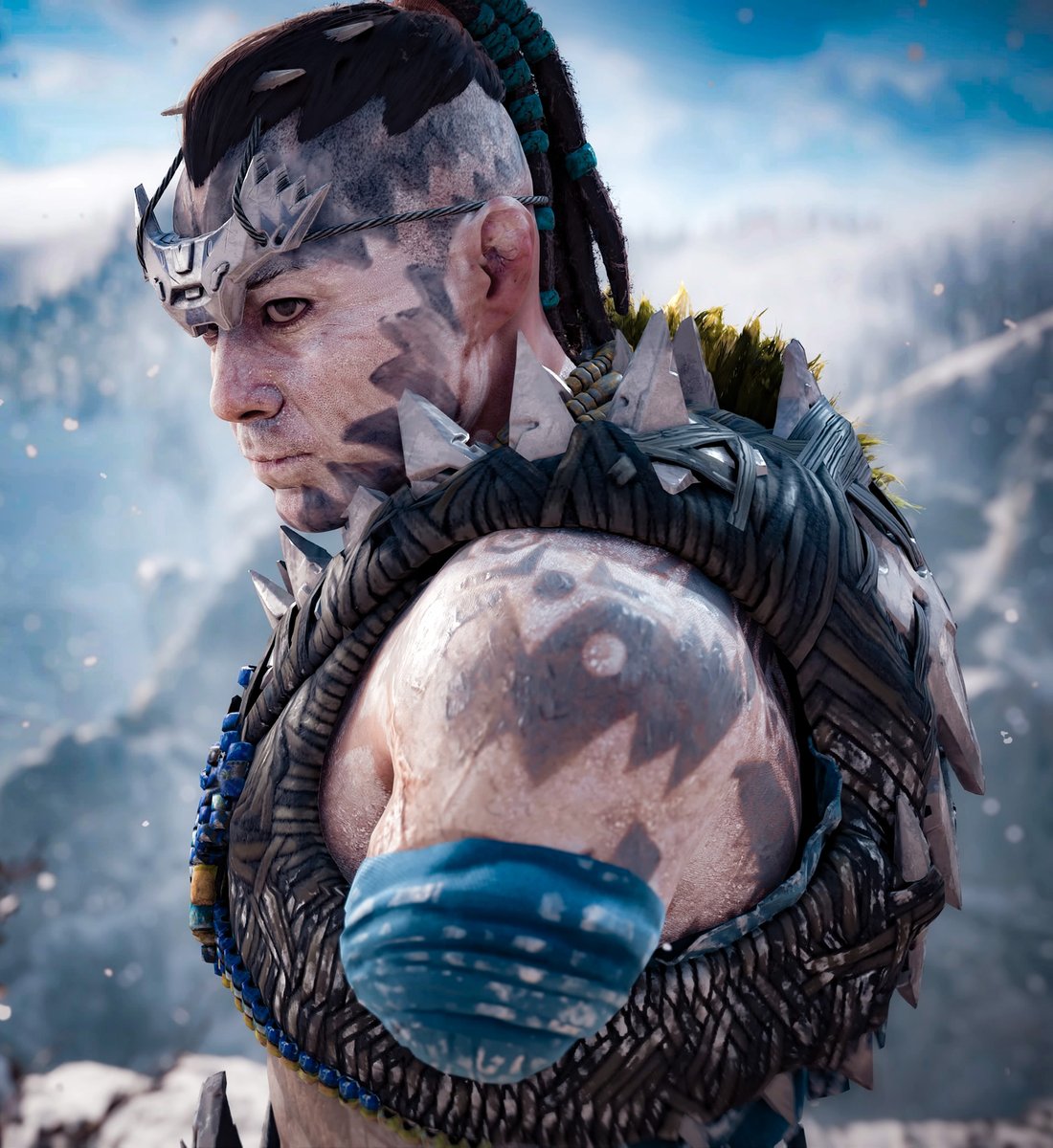 Stef_writes's tweet photo. The grim warrior
#Kotallo π€ #TenakthThursday #WingsOfTheTenThursday #HorizonForbiddenWest #BeyondTheHorizon https://t.co/nwKh9N0mja