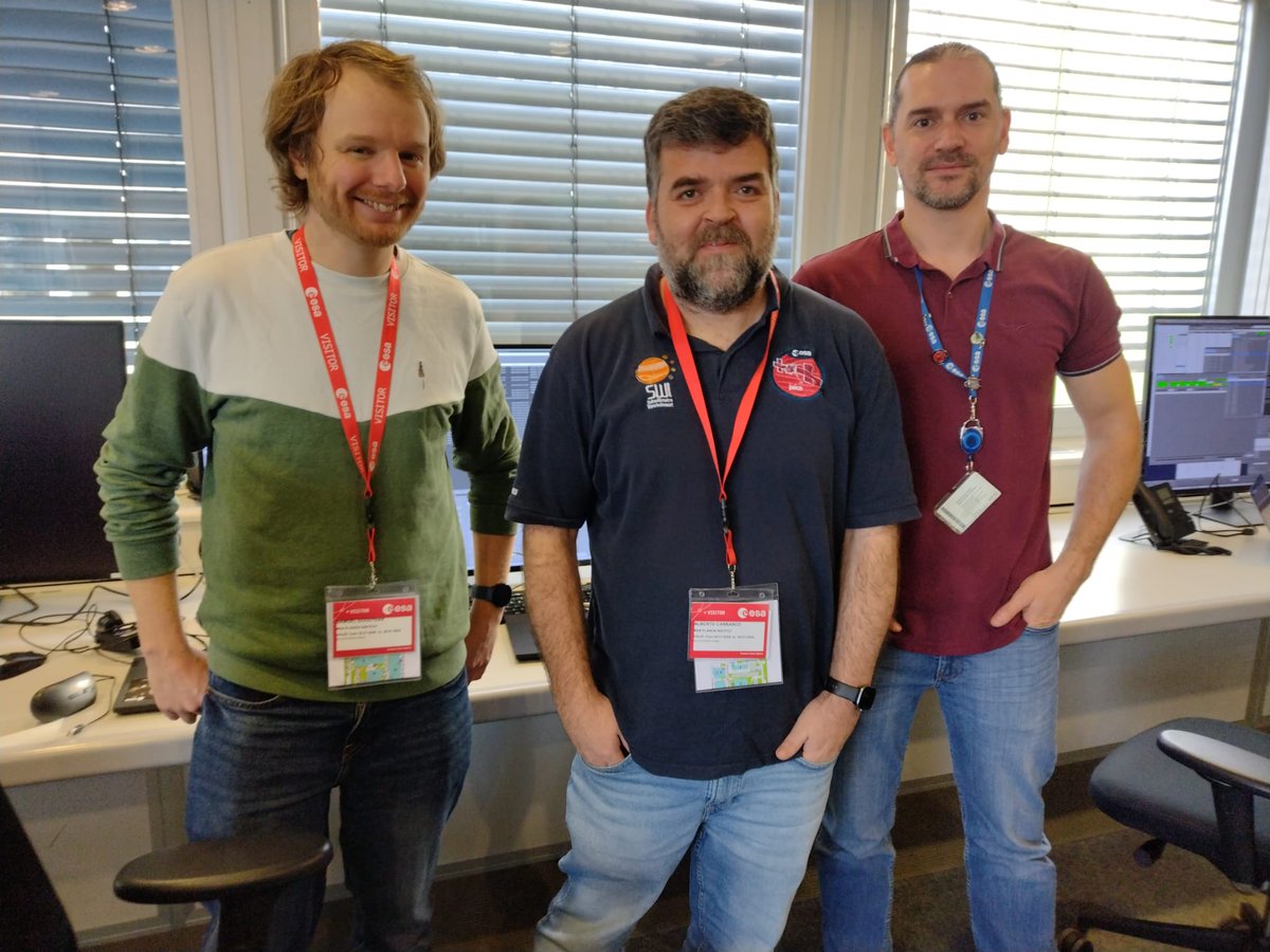 Max Planck Institute for Solar System Research (@mpsgoettingen) on Twitter photo During last week’s <a href="/ESA_JUICE/">ESA's Juice mission</a> commissioning, members of the <a href="/SWI_JUICE/">Submillimetre Wave Instrument (SWI)</a> and #PEP-JEI teams including #MPSGoettingen had a chance to update and optimize the instruments. PEP-JEI even tasted the #solarwind. Thanks for the good work! Looking forward to Earth-Moon-flyby this summer. During last week’s <a href="/ESA_JUICE/">ESA's Juice mission</a> commissioning, members of the <a href="/SWI_JUICE/">Submillimetre Wave Instrument (SWI)</a> and #PEP-JEI teams including #MPSGoettingen had a chance to update and optimize the instruments. PEP-JEI even tasted the #solarwind. Thanks for the good work! Looking forward to Earth-Moon-flyby this summer.