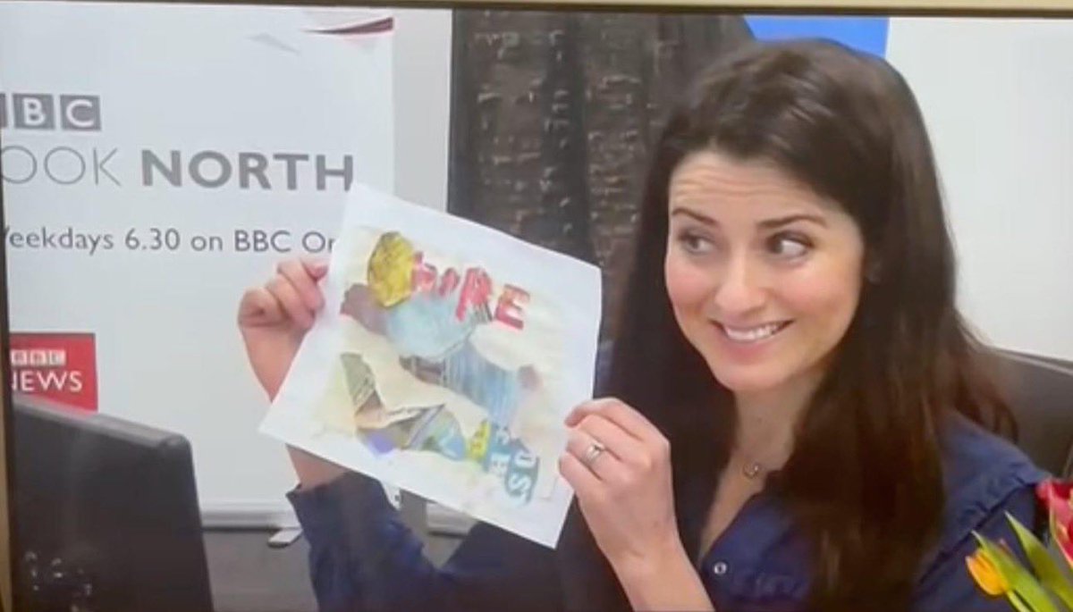 according2mcgee's tweet photo. Our Art Savvy campaign on @BBCNews with @AmyGarciauk a while back
Amy was a great sport, and we were humbled by the response of our favourite young artists
More soon! We are at the moment a gallery without walls, but times change.
#accordingtomcgee #art #creativity #youngartist https://t.co/bVskMskPuW