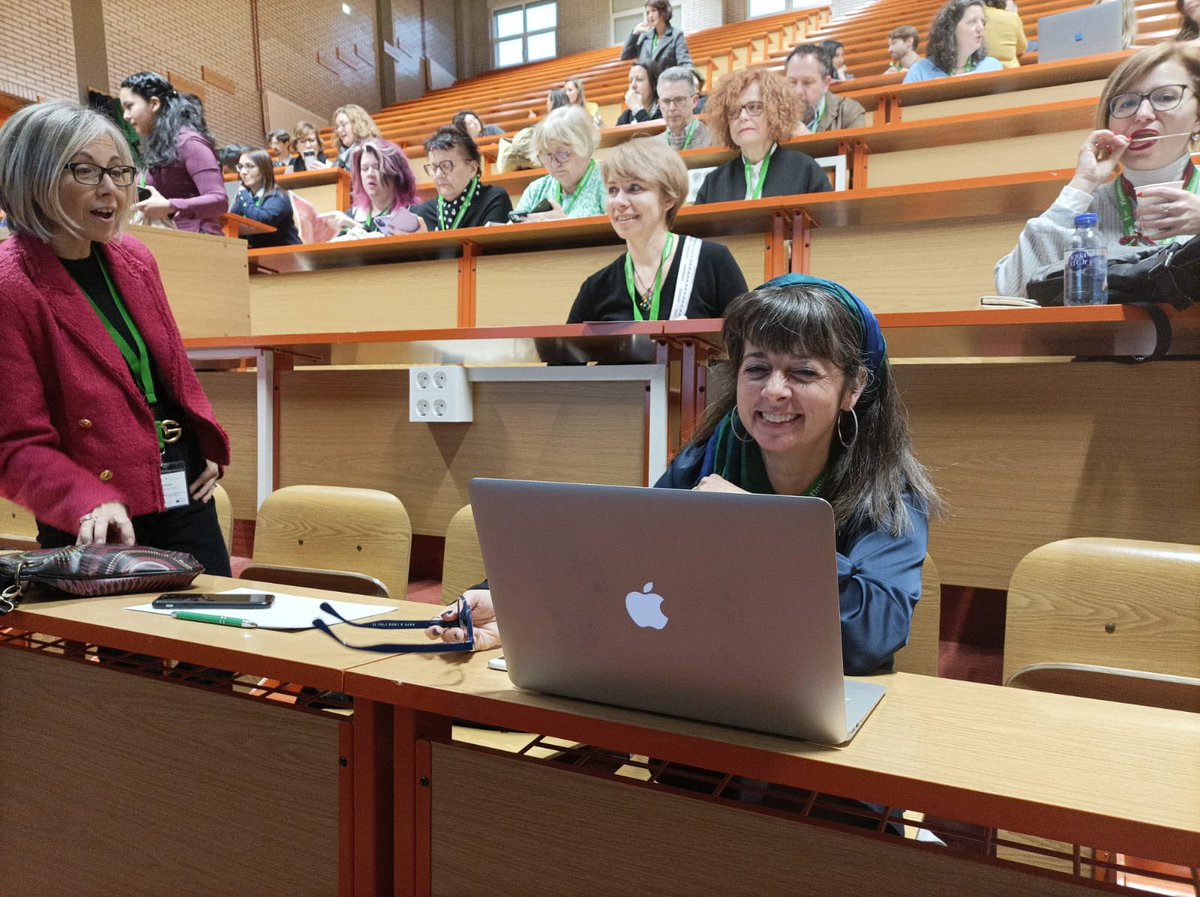 LorenzaBacino's tweet image. The #valiantVE2024 conference is underway in Léon, Spain #virtualexchange #digitalteaching