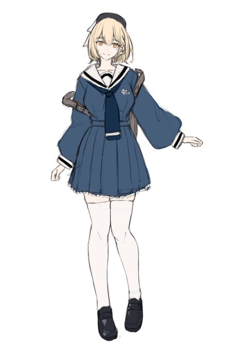 息抜きにキャラデザ 