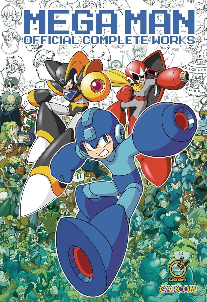 mega man (character) 6+boys android multiple boys arm cannon robot helmet everyone  illustration images