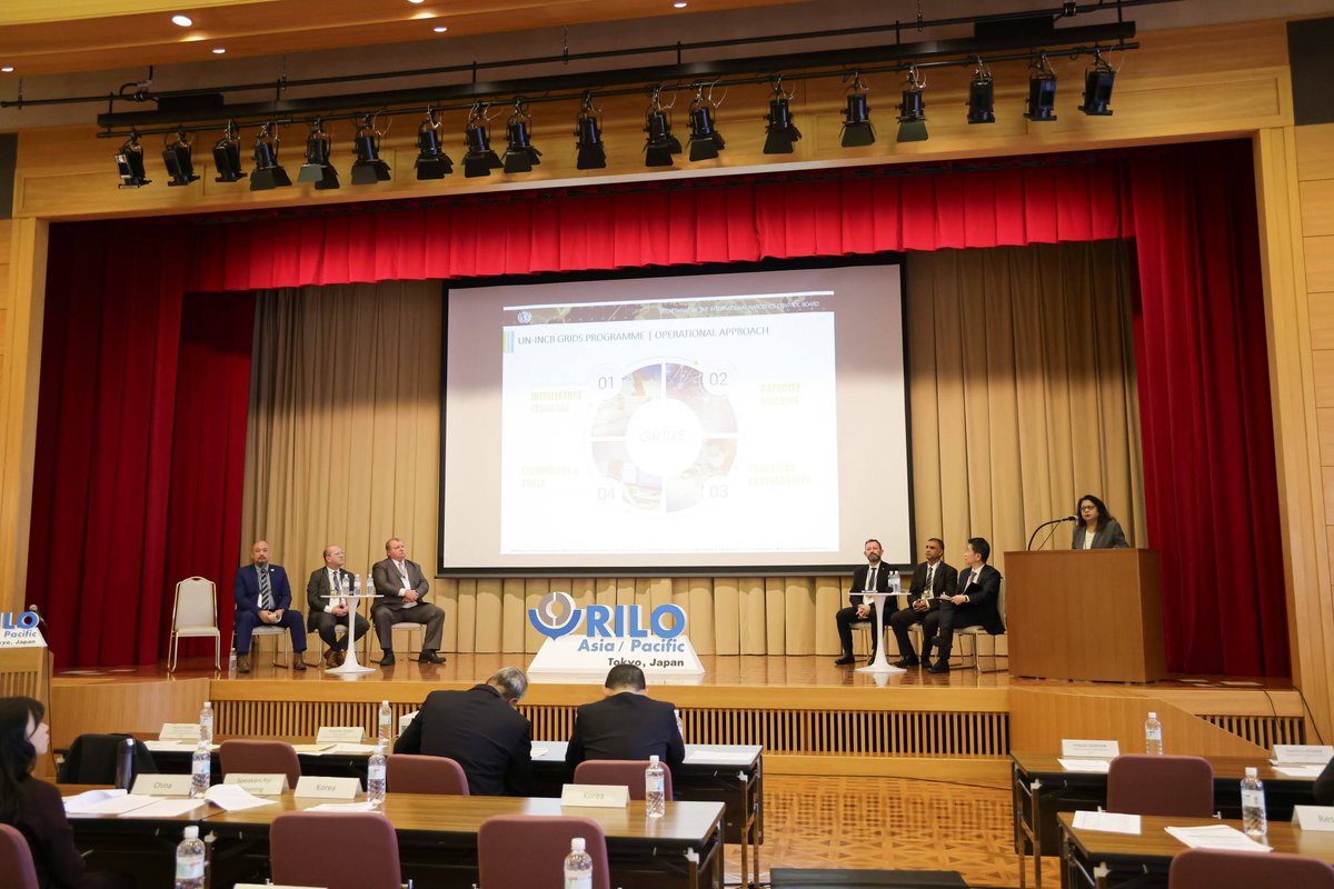 Long Nguyen (@longnguyen5599) on Twitter photo Proud to present <a href="/INCB_GRIDS/">INCB GRIDS</a> at the Opening ceremony of RILO AP office in Tokyo and High-level Round Table on Enhancement of Data&Intelligence Analysis and Regional Cooperation Network
<a href="/FumioIto2/">Fumio Ito</a> <a href="/MatthewNiceUN/">Matthew Nice</a> Proud to present <a href="/INCB_GRIDS/">INCB GRIDS</a> at the Opening ceremony of RILO AP office in Tokyo and High-level Round Table on Enhancement of Data&Intelligence Analysis and Regional Cooperation Network
<a href="/FumioIto2/">Fumio Ito</a> <a href="/MatthewNiceUN/">Matthew Nice</a>