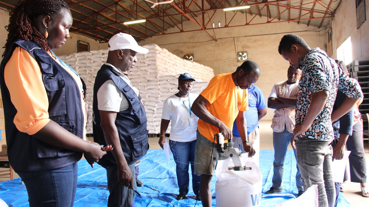 Big strides by @WFPS_Leone! Scaling up local food purchases for the home-grown school feeding programme. And now, training commercial transporters to efficiently handle and deliver produce where it's needed most! 👏🚚🌱#LocalFood #SchoolFeeding #CommunityImpact #FeedSalone