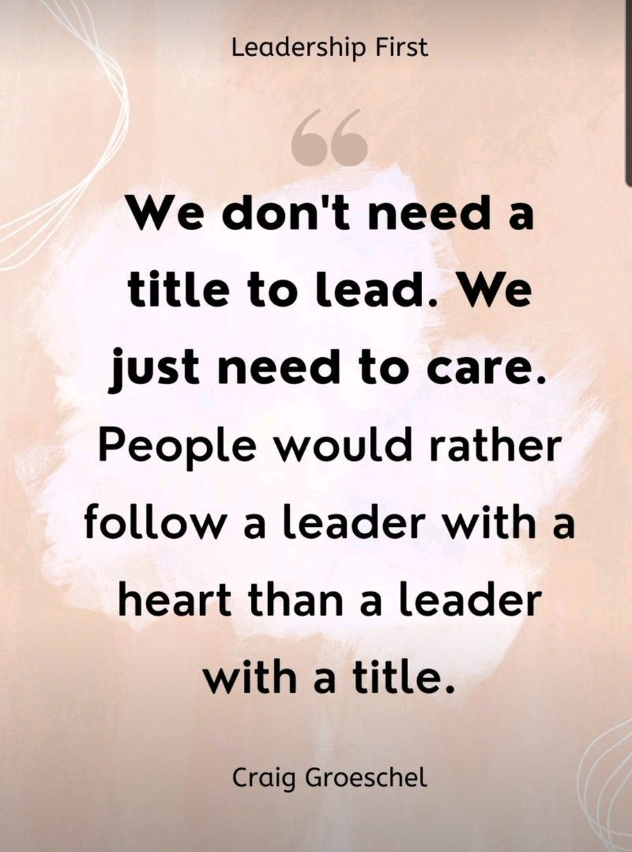 Becoming a leader, you are not handed a crown, you are handed the responsibility to bring out the very best in those around you... this can be achieved by leading with Hand, Head &amp; Heart! #ThursdayMotivation #LeadershipDevelopment