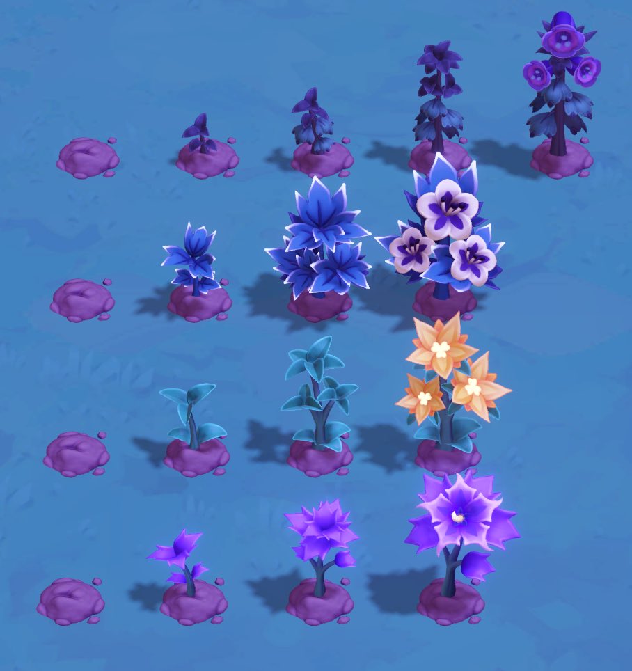Some new herbs by our 3D artist @chayajagroep_! 🫶🏼💜

#moonlightpeaks #cosygaming
