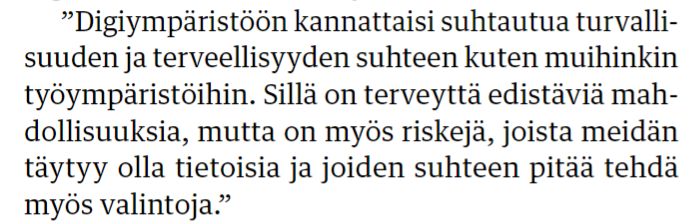 Puhutaan syvällisemmin #hybridityö n teknologiasta, oppimisrauhasta ja käyttökokemuksesta! 
Kommentoin digityötä tuoreessa Faktassa

 <a href="/KauppalehtiFi/">Kauppalehti</a> <a href="/tyoterveys/">Työterveyslaitos</a>