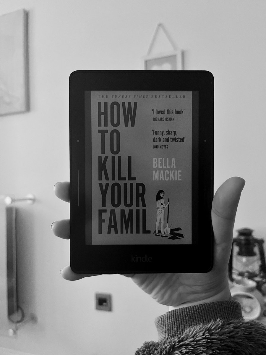 I’ve had this on my Kindle for a very long time (2022) but today is the day that I read it 🖤

Had anyone else read it? 

#HowToKillYourFamily #BookTwitter #BookX #Reading #KindleBook