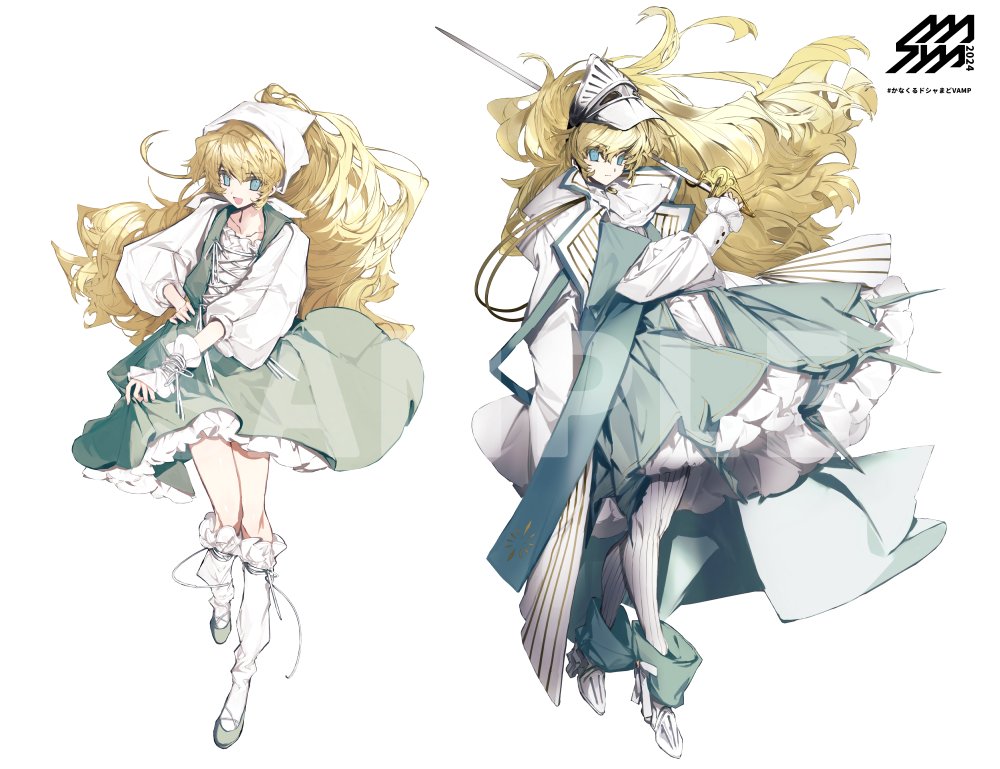 お仕事） 配信『新クトゥルフ神話TRPG VAMP』にて、探索者立ち絵を担当