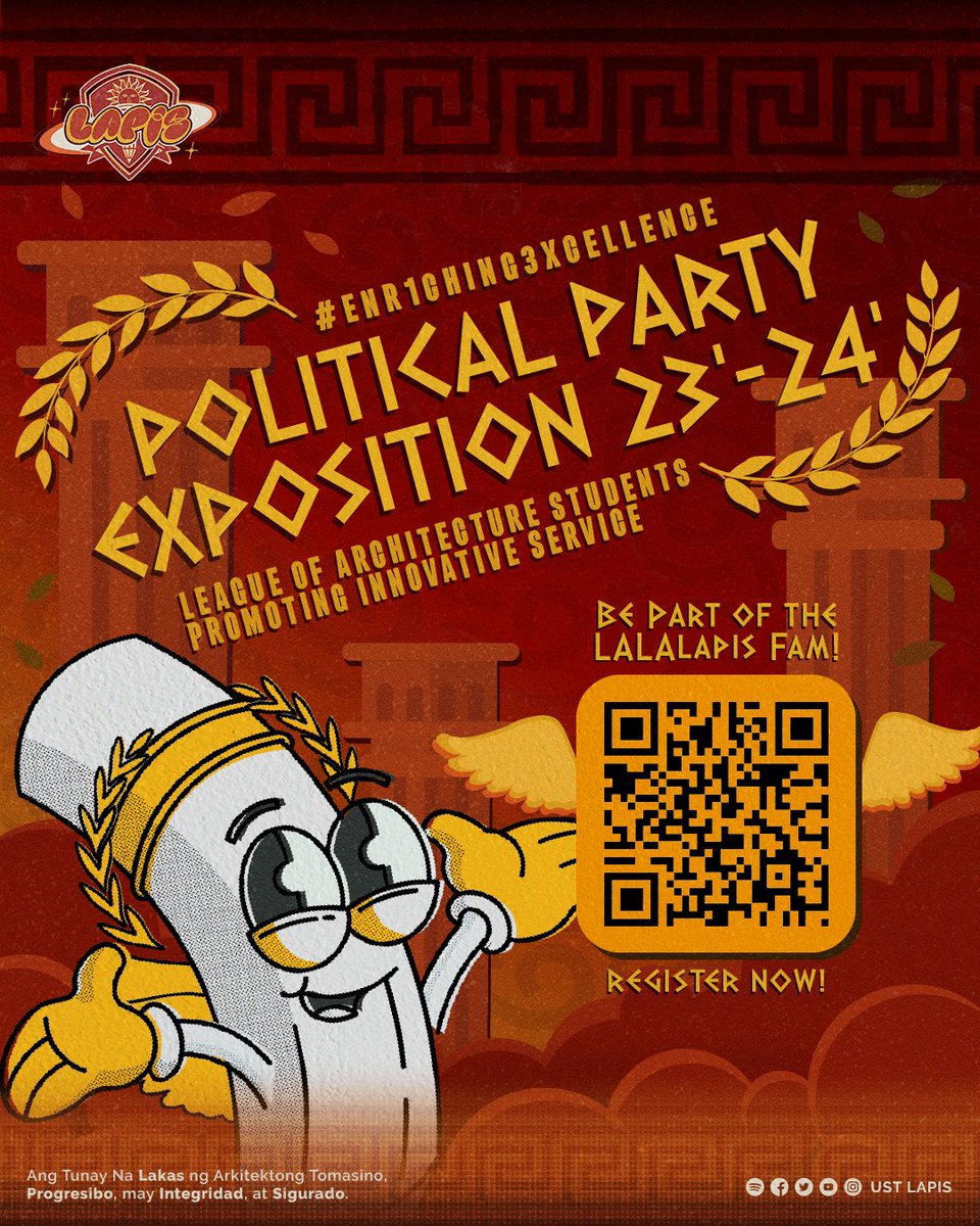 USTLAPIS's tweet photo. Hear the rumble of Mount Vesuvius 🌋 echoing through the halls of Pompeii. We fiercely call unto you like gladiators 🤺 welcoming the Political Party Exposition 2024!

March with us as we rebuild the glorious Empire of LAPIS 🏛️:
https://t.co/KyrIECzkpR

#Enr1ching3xellence https://t.co/QvZtMgz4kR