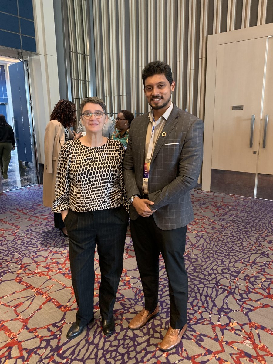 Excited to connect with the incredible @RaquelLagunas, powerhouse Director of Gender Equality at @UNDP! 

Exploring the groundbreaking work in #Equanomics has left me inspired and energized!

Thrilled for fruitful collab to expand Equanomics @UNDPMauritius & @UNDPSeychelles!