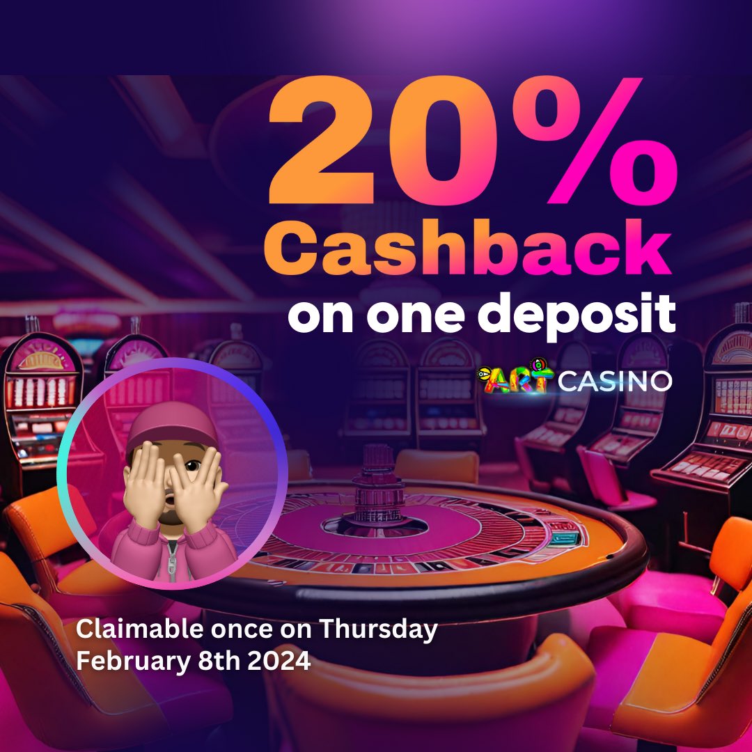✨ Thursday Thunderbolt Alert! ⚡ Don’t miss out on the lightning-fast action with our 20% Cashback Deposit Bonus! 🔥 Act now, only valid TODAY—up to 100EUR! 💸🎮 Spark up your gameplay and ride the storm of winnings! 🌩️ #ThursdayThunderbolt #CashbackBonus