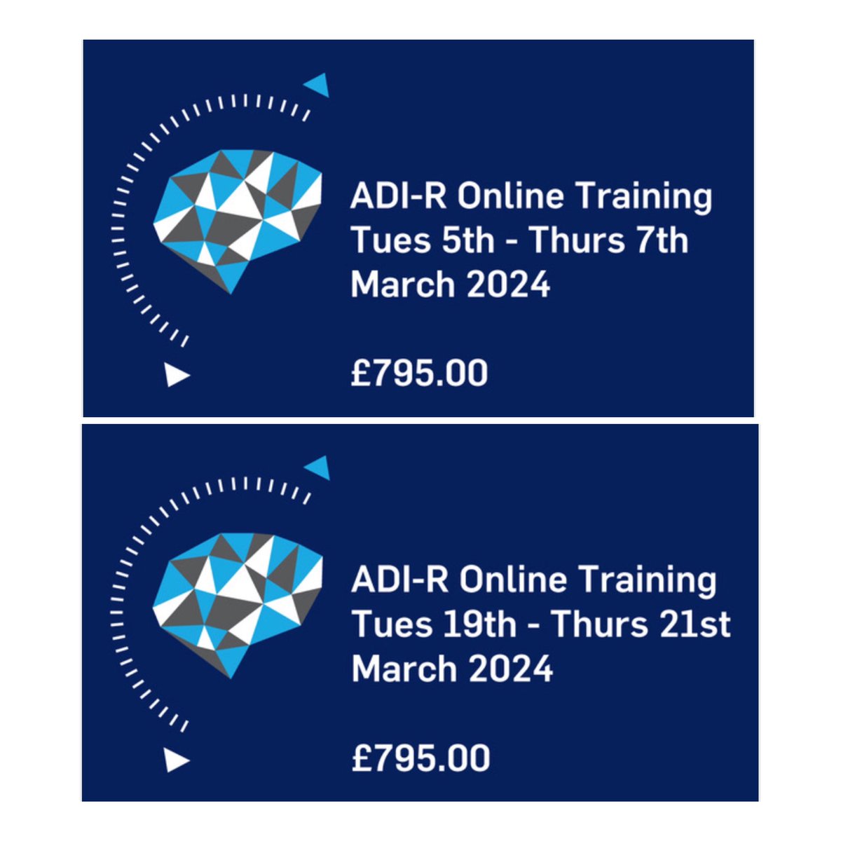 Our February online ADI-R trainings are full but there’s still a chance to grab a space on one of our March online courses! (March 5th-7th or March 19th-21st) Don’t miss out! Visit compasspsy.co.uk/adir-training/ or email info@compasspsy.co.uk to book your place! #autism #cpdaccredited
