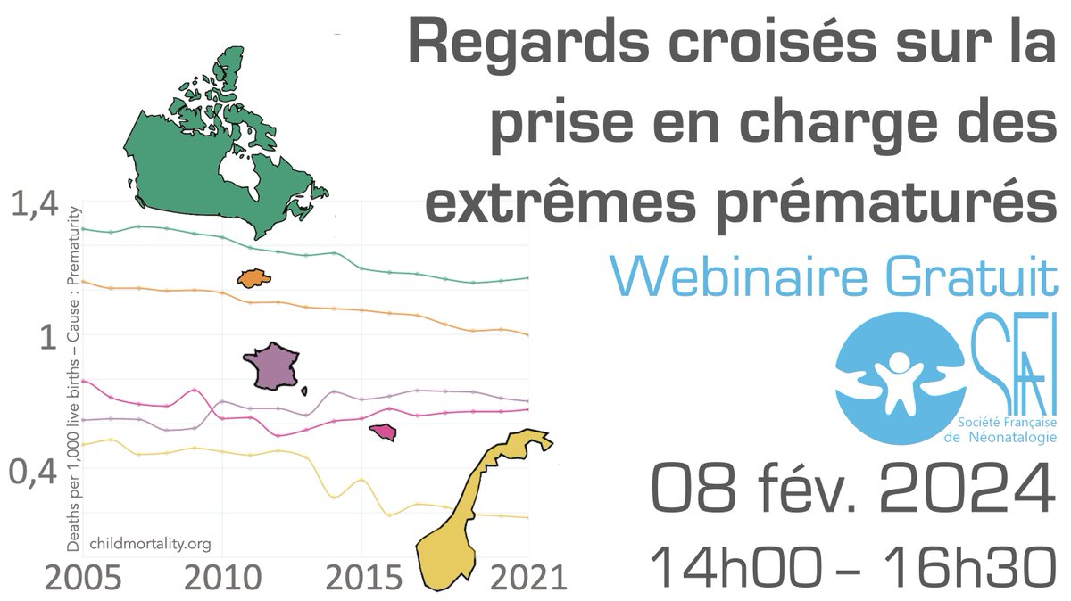 SFneonatalogie's tweet image. Extrême prématurité : regards croisés sur les prises en charge
Il est encore temps de vous inscrire 
Webinaire gratuit de la @SFneonatalogie societe-francaise-neonatalogie.com/infos-evenemen…