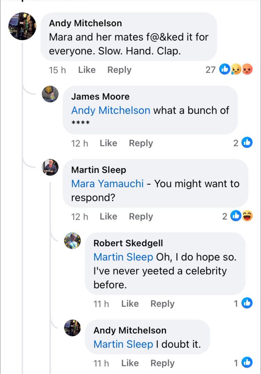 sharrond62's tweet photo. Just a snippet of the abuse @mara_yamauchi has received & presume this utter knob also means me too as I definitely count myself among her friends! Because now it affects men let’s attack the women asking for fair results! Aim your anger at cowardly @parkrunUK https://t.co/Zc6EbdiFeV