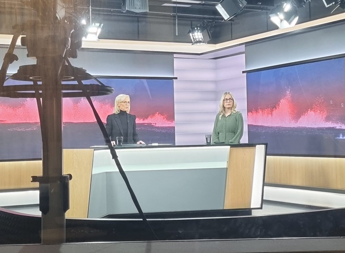 Here we go again. New eruption started this morning #eldgos #volcano