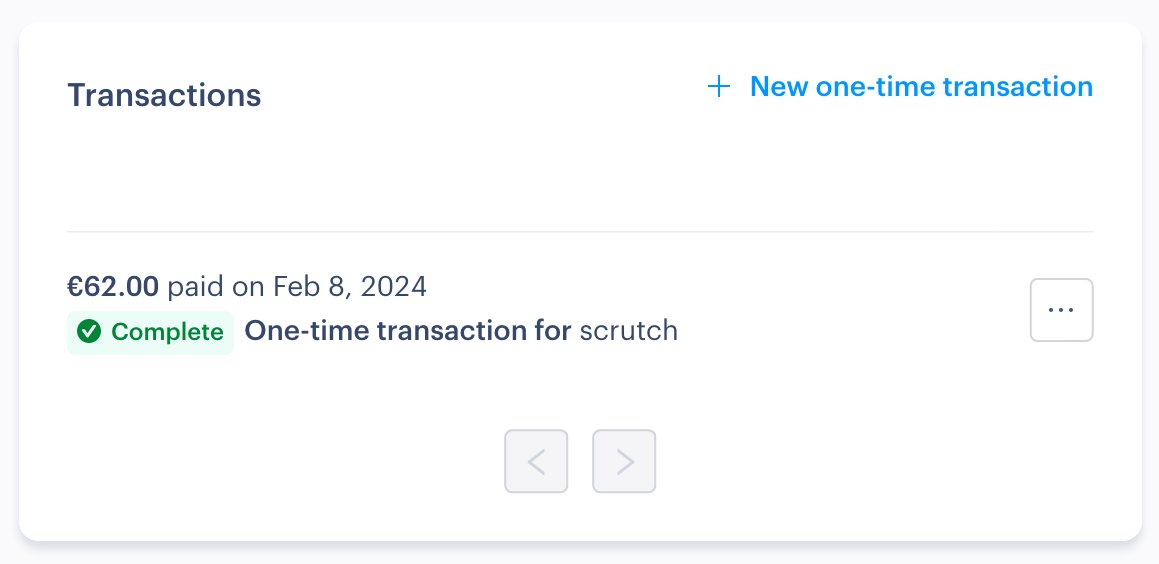 Today, someone paid the one-time fee for @scrutch. This has never happened before. I have no words to describe my feelings. There is a fellow human being out there who voluntarily paid €50 + VAT just because she/he likes a product I’ve made. Which is free to use anyway. Wow! 💜