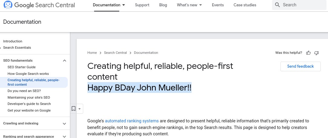 Happy BDay <a href="/JohnMu/">John 🧀 ... 🧀</a> !