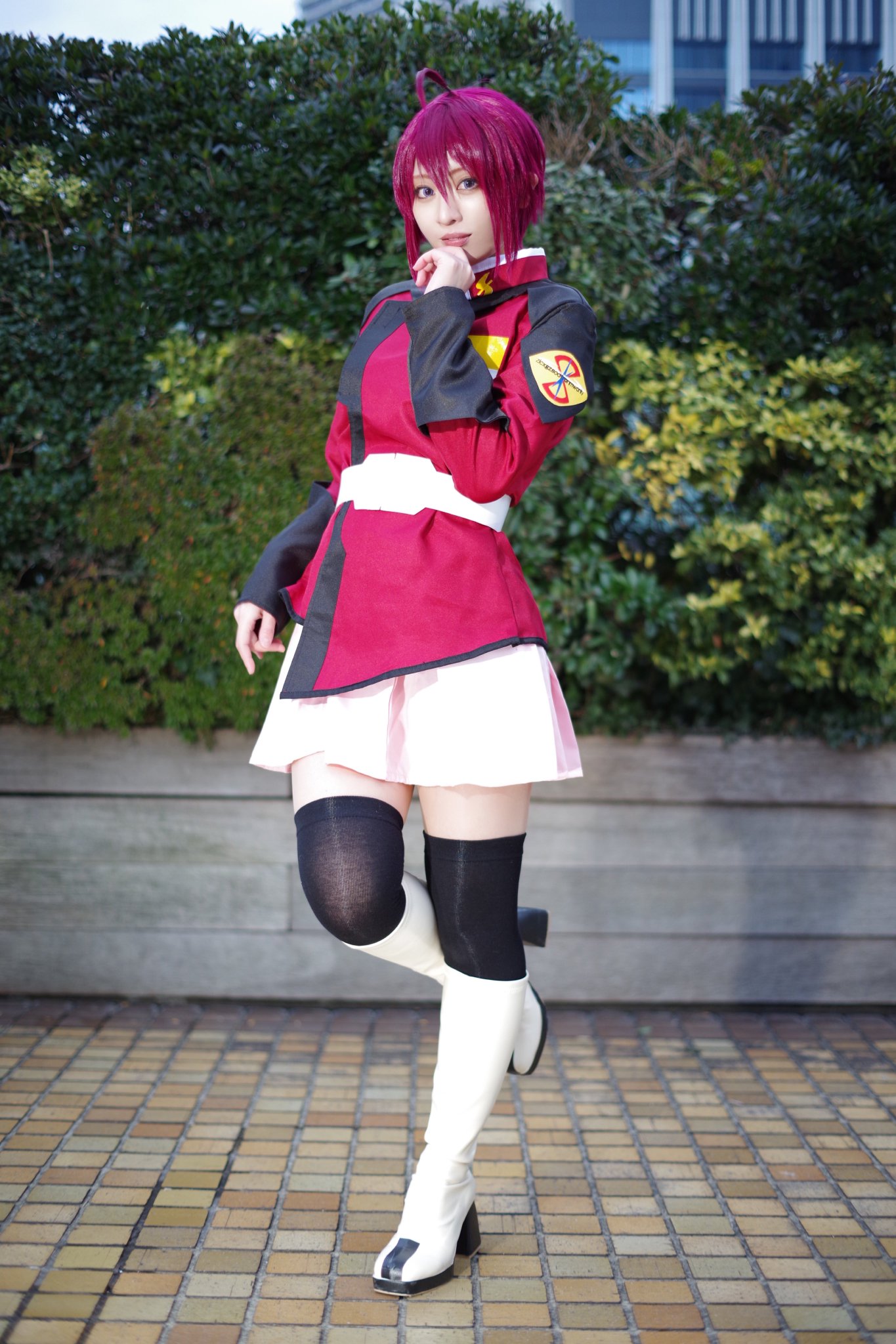 ルナマリア コスプレ＋ウィッグ セット済みウィッグ 機動戦士ガンダムSEED ルナマリアホーク