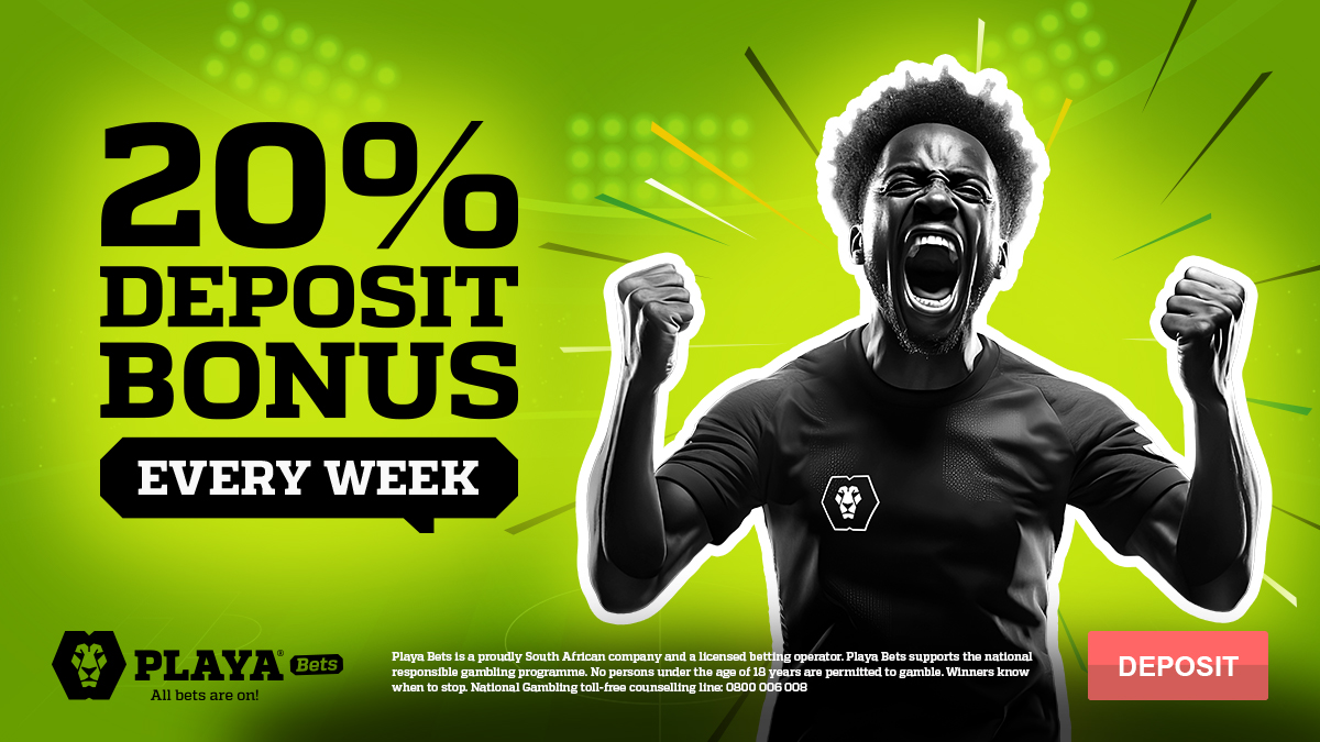 Boost your wins with our Weekly Deposit Bonus 🚀💰 Deposit into your online betting account, and enjoy a 20% bonus on a deposit of your choice! 😉 Ts & Cs Apply. You get more with Playa Bets! Deposit Now: playabets.click/o/r8rslU #PlayaBets | #PlayaPromos