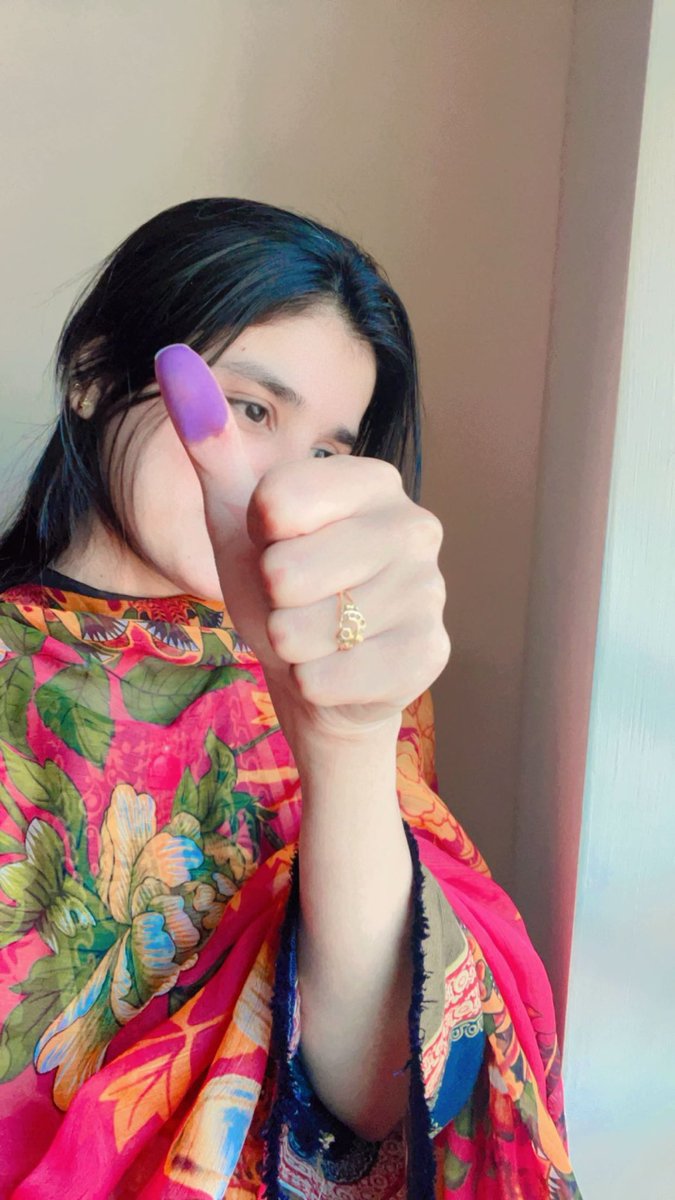 Siyabfatima's tweet photo. My vote done 🗳️ #Elecciones2024  #VoteForPakistan 🇵🇰 https://t.co/ziq4Ys9U3N