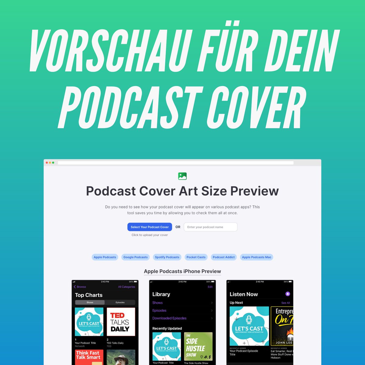 LetsCast.fm tweet media