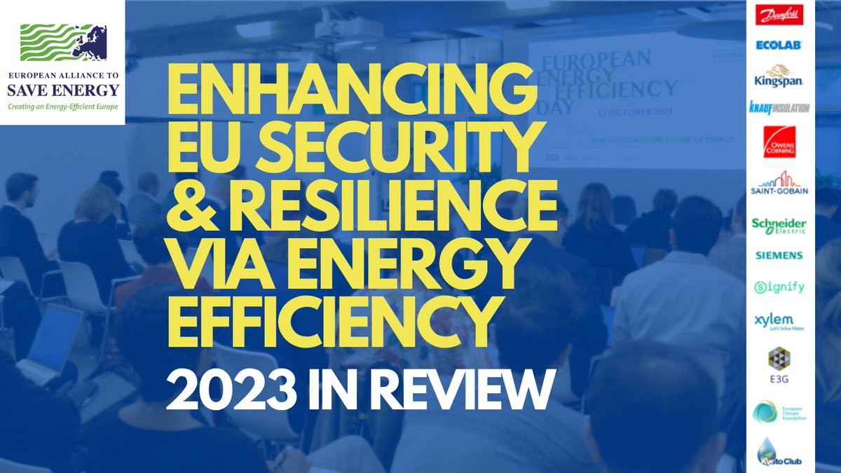 EUASE's tweet image. ⚡️In 2023, we focused on maximizing ambition in the new EU #energyefficiency legislation &amp;amp; advocating for optimising the energy consumption across our #economy with that of developing all the other elements of the #energysystem. 
 
🔗Activity Report 2023: bit.ly/3vX3sUX