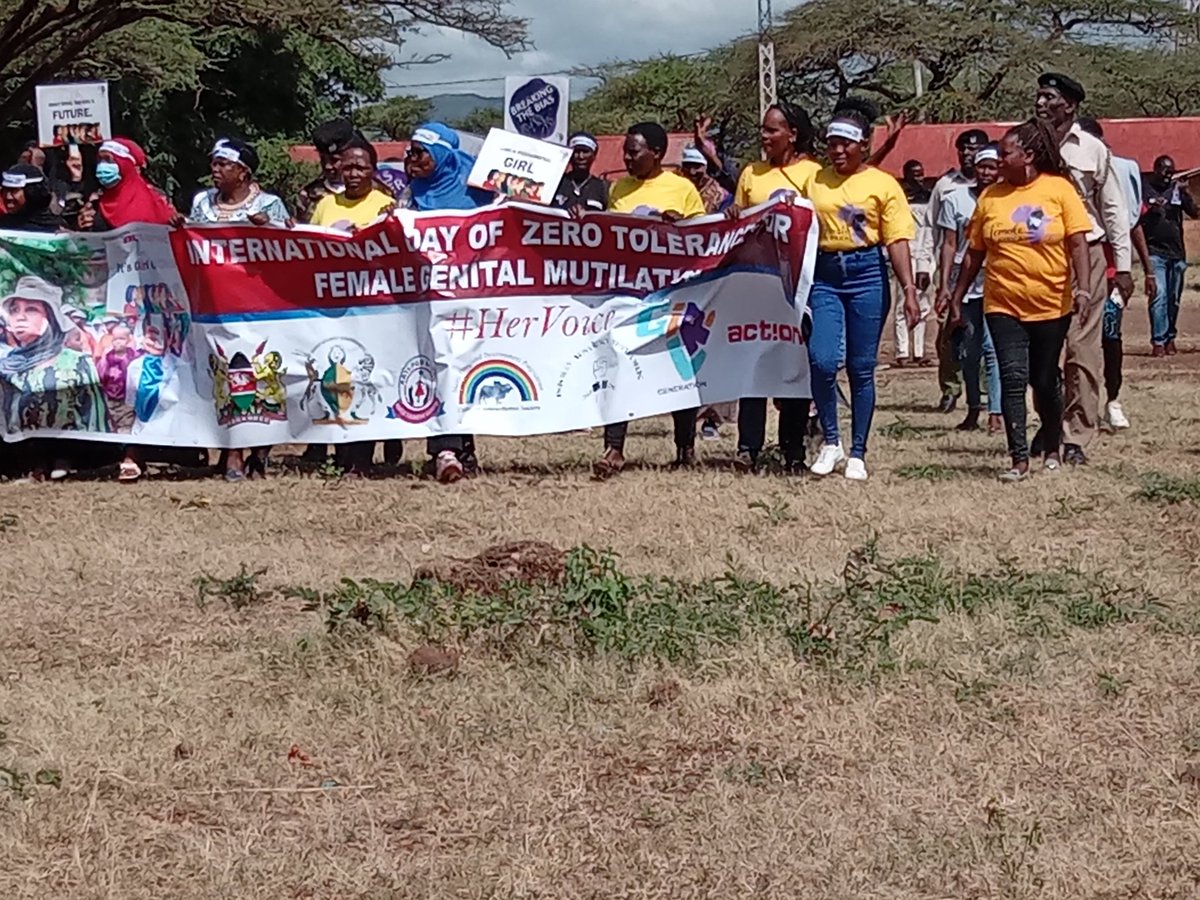 FGM violates girls’ bodies and damages their sexuality, mental health, and well-being
#HerVoiceMatters #UniteEndFGM 
<a href="/TheGirlGen/">The Girl Generation</a> 
@isioloAdvocacy 
@activisaIsiolo 
<a href="/ActionAid_Kenya/">ActionAid Kenya</a> @rare_programme