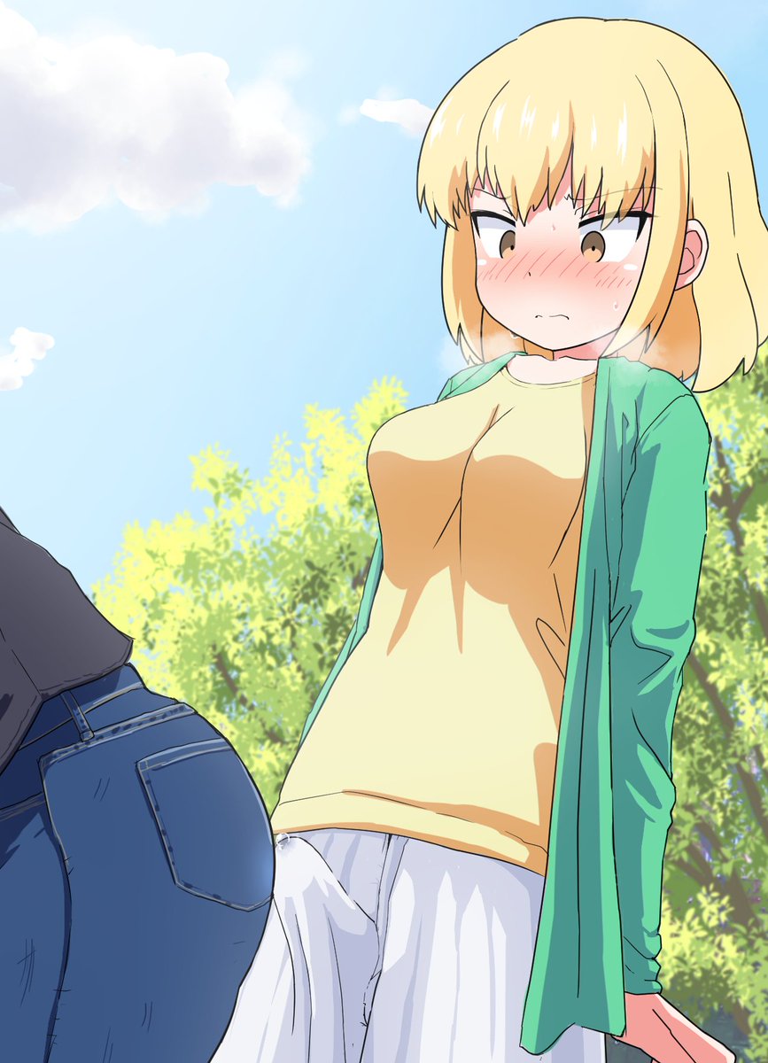 【ふたなり】ちんちんつんつん(没供養)
「性欲を抑えなきゃいけないのに抑えきれずに勃起したペニスをつんつんしちゃうふたなり娘いいなぁ」と思い描き始めたのですが、描いているうちに「別に全然よくないな……」となり、やがてモチベがなくなった作品。せっかくなので供養します。