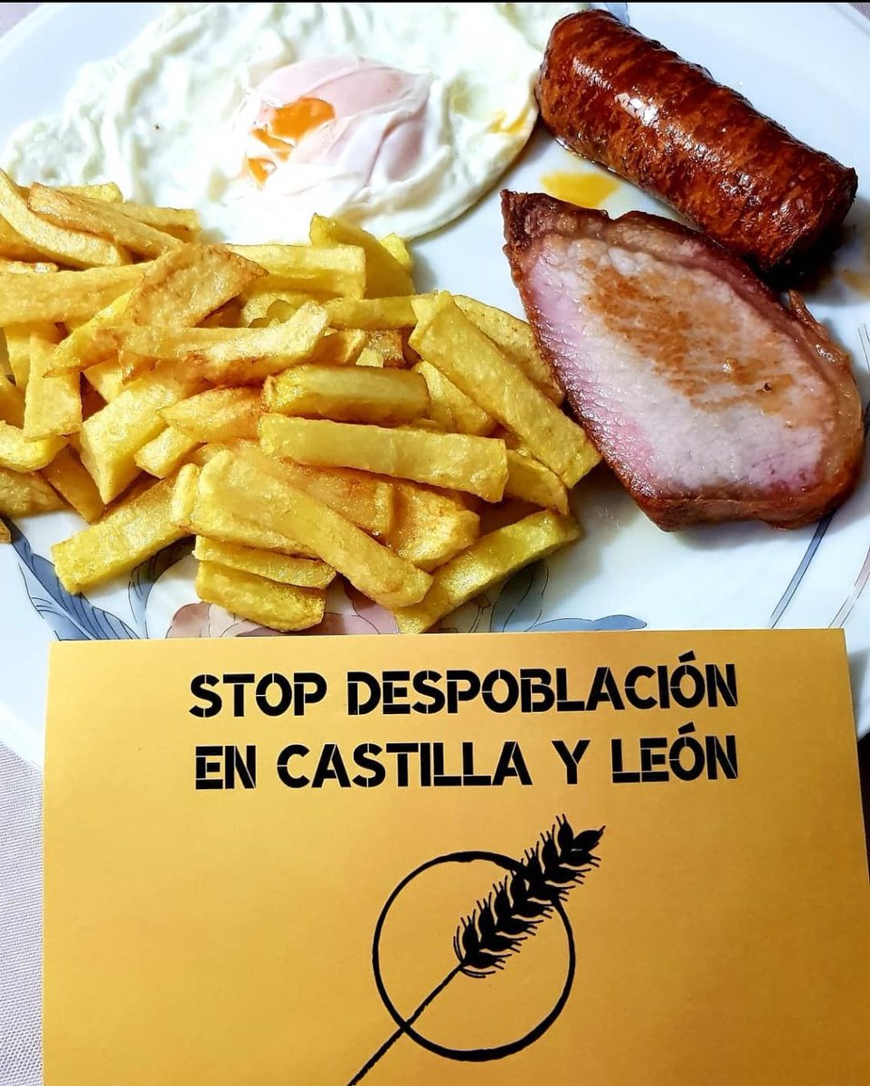 ¡Feliz #jueveslardero a todos los sorianos!

Hoy miles de jóvenes sorianos disfrutarán del lomo, chorizo y huevo en la lejanía.
Trabajemos para que ninguno más tenga que emigrar de Soria por obligación.

¡Futuro para Soria! ❤️🖤
¡Futuro para Castilla y León! 🌾💛