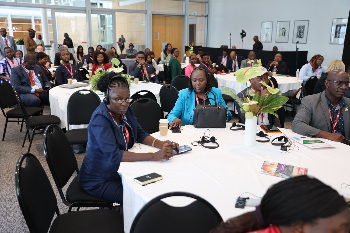 Cradec237's tweet photo. The CRADEC Executive Director joined AMI in Cape Town, South Africa.  #AMI2024 emphasized "Energy Transition Minerals: Putting Communities  First for an Inclusive Feminist Future," reaffirming our commitment to  prioritizing people over profits for fairness. https://t.co/EToFNTRStg