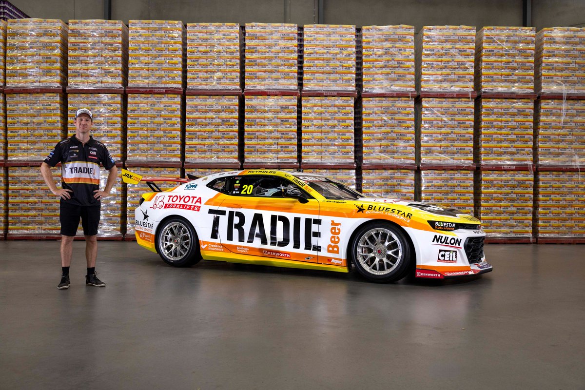 ProductsTopps's tweet photo. We are excited to be onboard the Tradie Beer Mustang with David Reynolds for 2024! #Team18 #ToppsProducts #TRADIEBeer #RepcoSC @daffidreynolds 
https://t.co/4FieCaTXxR https://t.co/UTu6OyToJ4