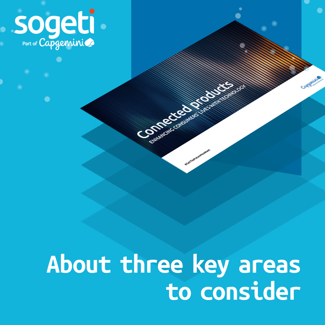 I denna rapport från Capgemini Research Institute, Connected products: Enhancing consumers’ life with technology, undersöker vi positionen för uppkopplade produkter som en integrerad aspekt av den moderna konsumentlivsstilen. Ladda ner ditt exemplar här: sogeti.se/connected-prod…