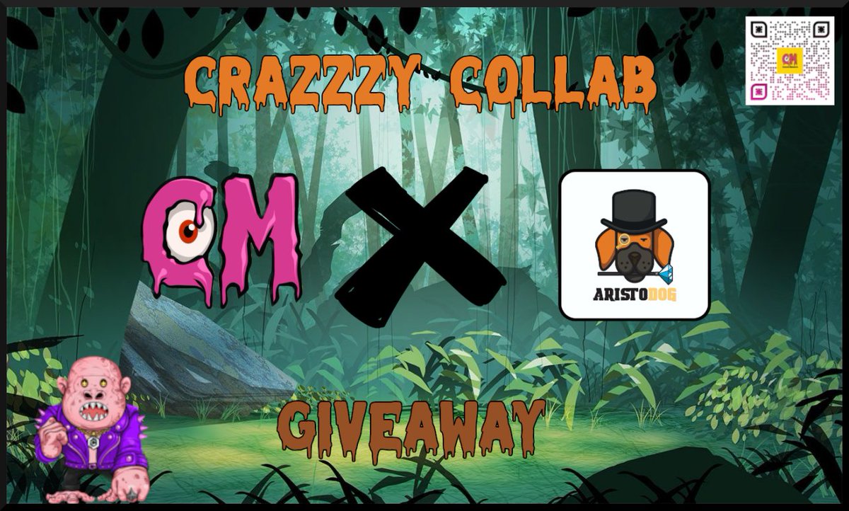 GM #crofam😊 Time for another Crazzzy collab #NFTGiveaway and celebrate the rebirth of @AristoDogNFT 🦾 🎁Prizes🎁 - 50 $CRO + 1 AD NFT - 1 x AD NFT - 1 x DH NFT 🚨How to Enter🚨 1️⃣ Follow @CrazzzyMonsters & @AristoDogNFT 2⃣ ❤️& 🔁 3⃣ Tag 3 friends ⏳72hrs LFG 🔥…