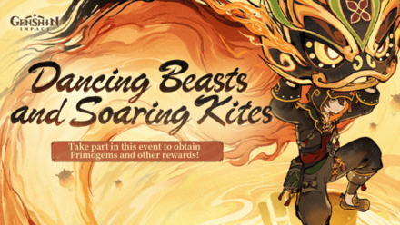 G8_Genshin's tweet photo. ‼️ New Web Event Dropped ‼️

The Dancing Beasts and Soaring Kites web event is all about helping #Gaming promote the Wushou Dance and learning more about #ChenyuVale traditions! Completing 3 sections also gives an exclusive Furnishing reward 🤩✨

#GenshinImpact #WebEvent #Game8 https://t.co/EkVeaFR6f6