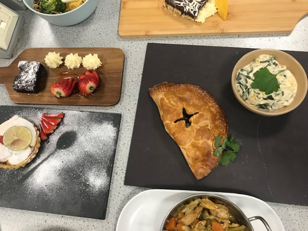 TaverhamHigh's tweet image. What an incredible standard of cooking from our Year 11 students 👩‍🍳👨‍🍳#FutureChefs #creativity