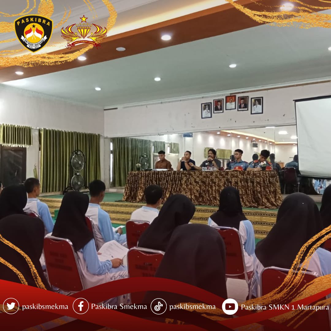 PaskibSmekma's tweet photo. Salam Pembaris!

Jum'at, 02 Februari 2024

Pada Kegiatan Jum'at Rutin kali ini adik-adik A.21 mendapatkan materi Organisasi yang dijelaskan langsung oleh Purna Passmekma.

#paskibrasmekma
#passmekma
#latihanpassmekma
#kegiatanpassmekma https://t.co/MW7ZQeFKWB