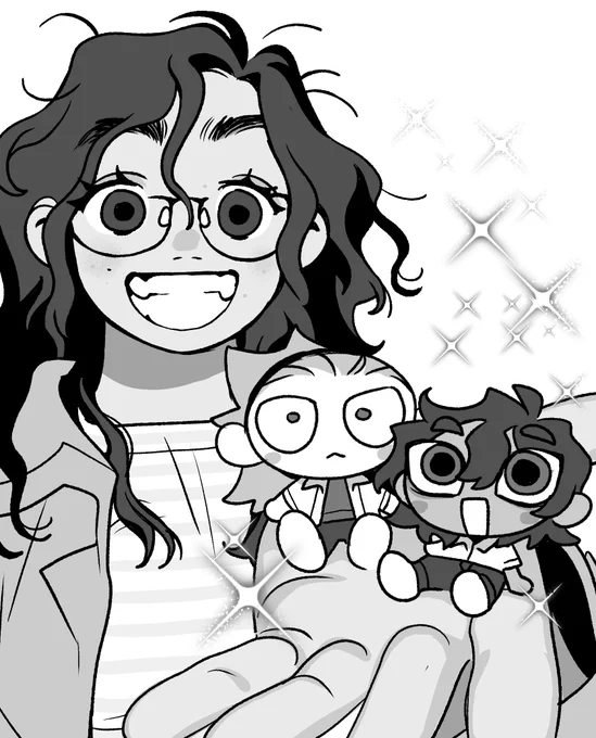 Me and my two worms 