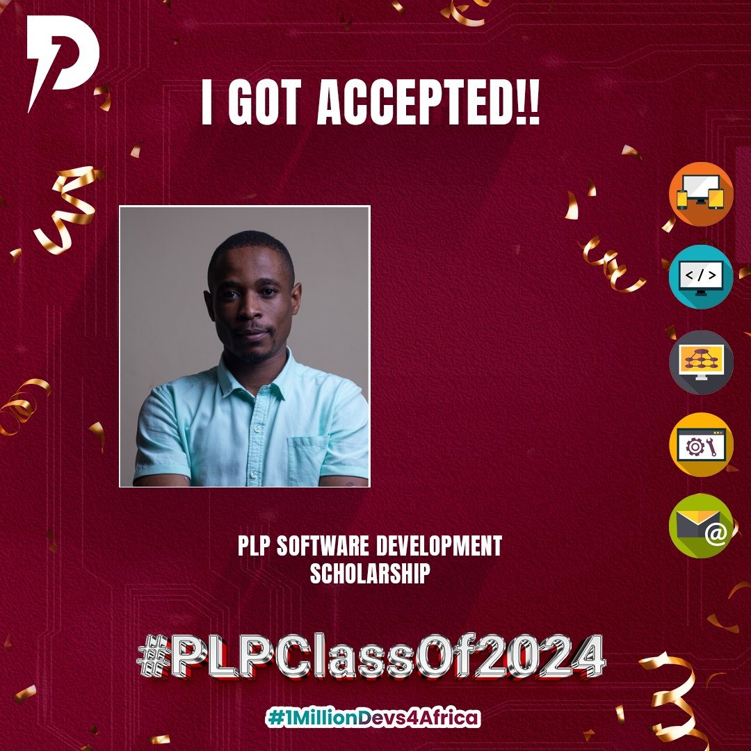 To everyone at PLP, thank you for making a difference in the lives of aspiring developers like myself. Your generosity and commitment to education are truly inspiring, Once again, thank you PLP for this incredible opportunity! #1MillionDevs4Africa #PLPClassof2024