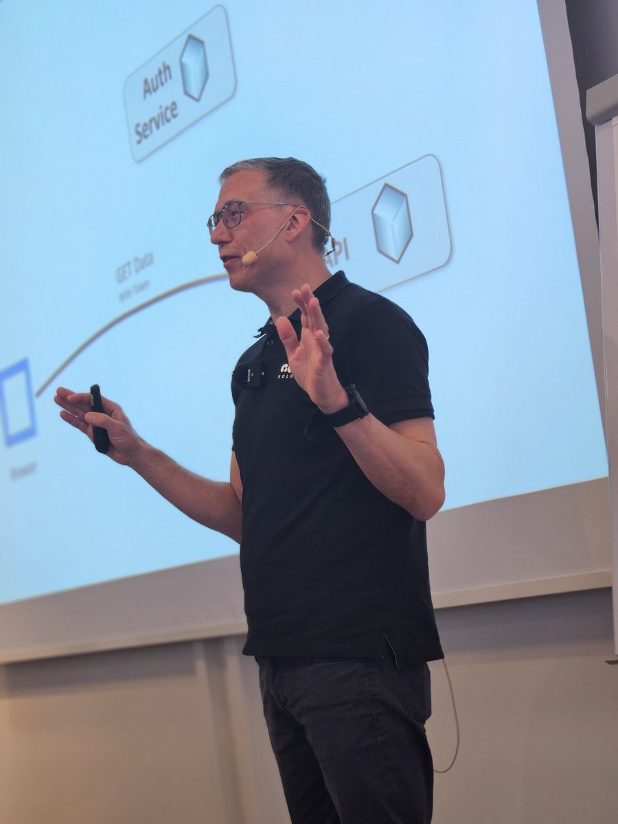 Active Solution (@activese) on Twitter photo Right now; Robert 🗣️BFF for Authentication in modern Web apps. 🔄 Are we good now?
<a href="/swetugg/">swetugg</a>
<a href="/rfolkes/">Robert Folkesson</a>
<a href="/ActiveSE/">Active Solution</a>
#BFF 🫶 🔐 Right now; Robert 🗣️BFF for Authentication in modern Web apps. 🔄 Are we good now?
<a href="/swetugg/">swetugg</a>
<a href="/rfolkes/">Robert Folkesson</a>
<a href="/ActiveSE/">Active Solution</a>
#BFF 🫶 🔐