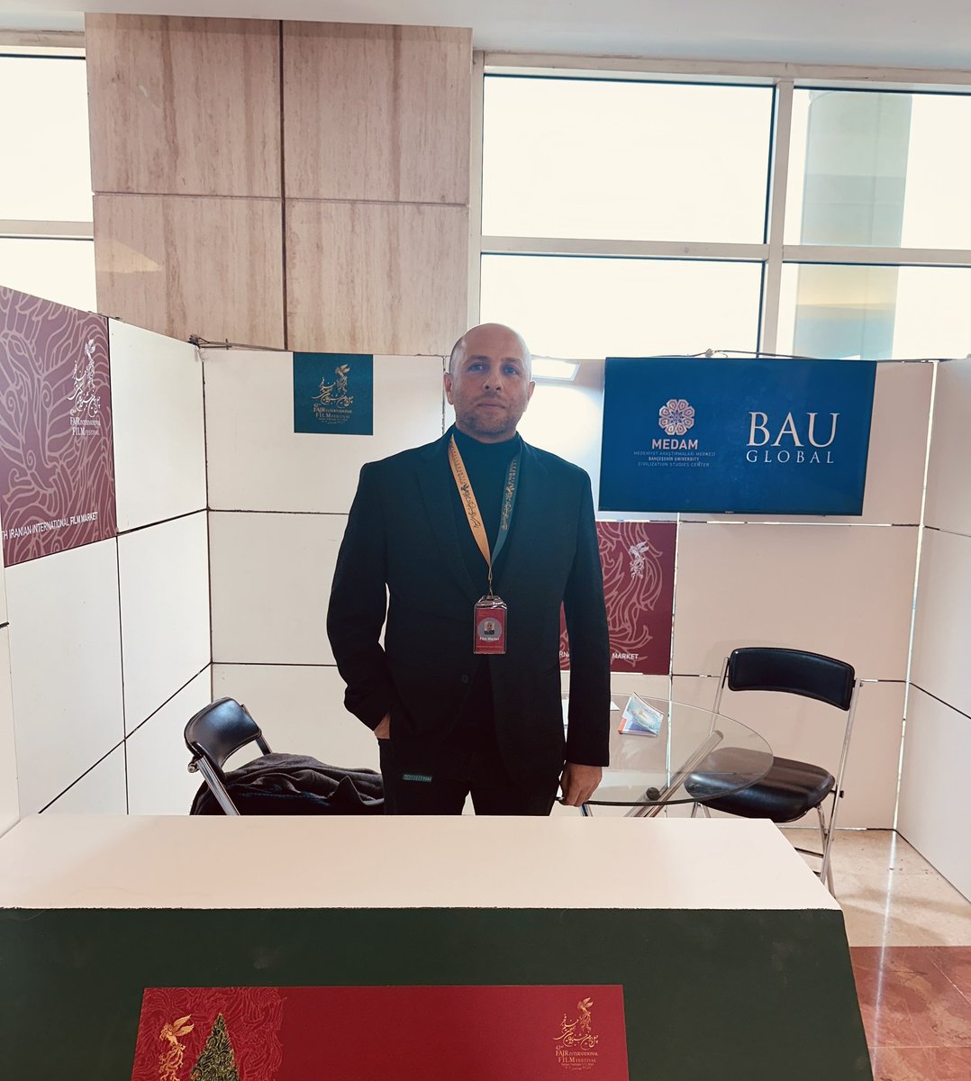karliaga's tweet photo. Ürettiğimiz çalışmalarımızı İran’da yayınlamak ve yeni işbirlikleri için Iranian Film Market’ın davetlisi olarak Tahran’dayız. @BAUMedam @bauglobal https://t.co/dheupkDux8