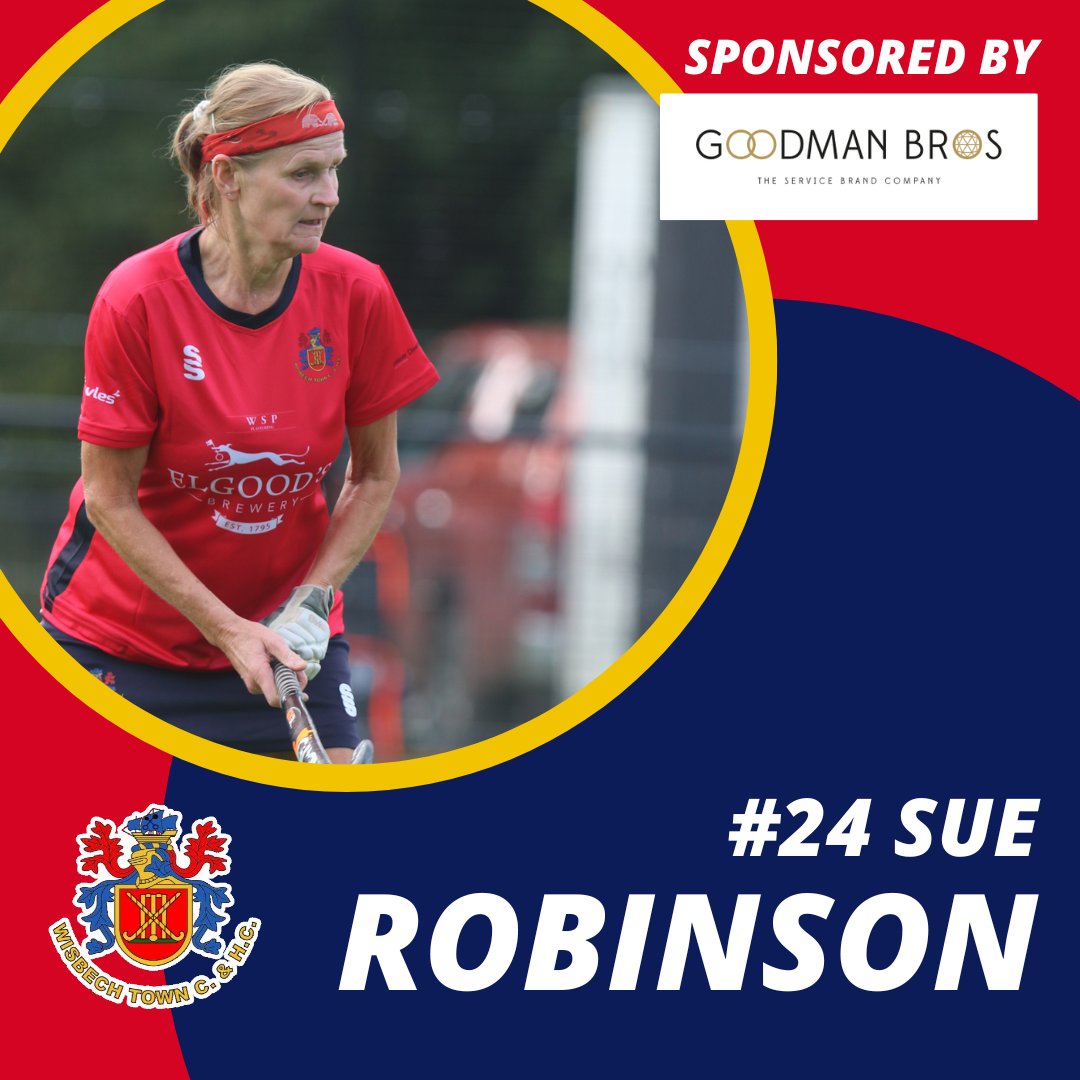 wisbechtownhc's tweet photo. The ever reliable Sue Robinson will be back in action with #WTHC Ladies 2nd XI against St Ives at Harecroft Road on Saturday (pushback 11AM)!

Sue is sponsored by Goodman Brothers - learn more about the services they offer via their website at https://t.co/XL8JCs9DfV https://t.co/4aVNaYxuNt