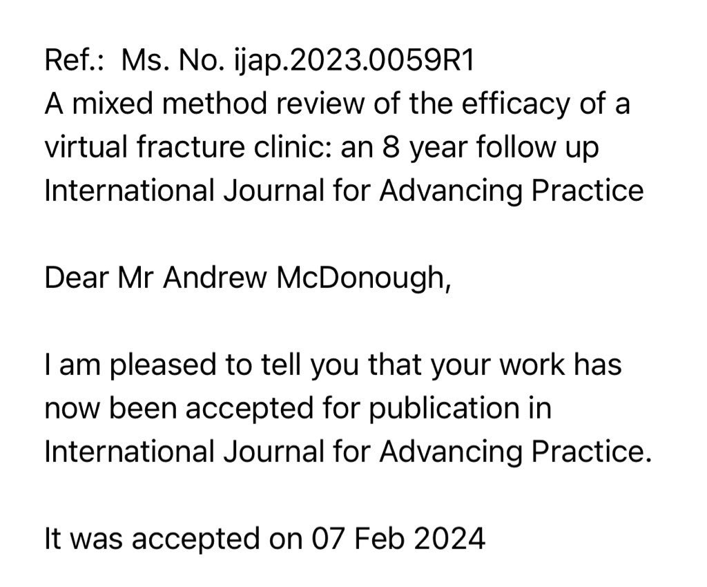 SRFT Advanced Practice Physiotherapists tweet media