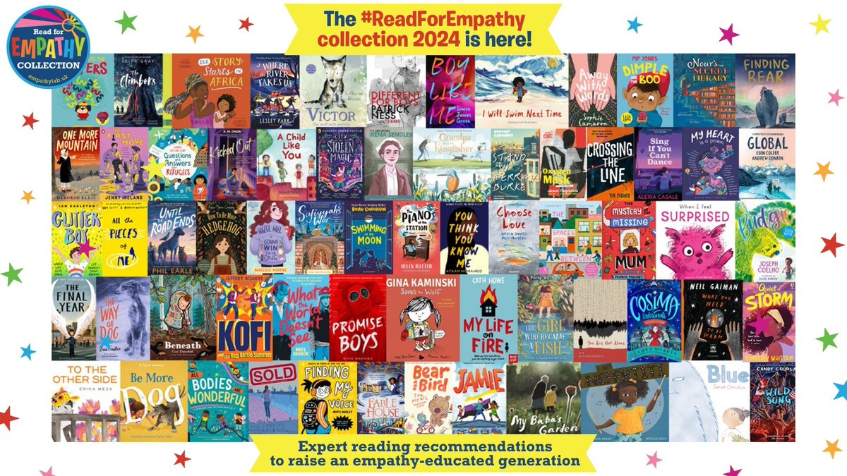 We're over the moon to have FOUR books featured in this year's fab #ReadforEmpathy collection from <a href="/EmpathyLabUK/">EmpathyLabUK</a>! 📚 Huge congratulations to <a href="/PipsJones/">Pip Jones, Children's Author 💙💛</a> <a href="/Paula_Bowles/">Paula Bowles</a> <a href="/HelenRutterUK/">Helen Rutter</a> <a href="/elisaupsidedown/">Elisa Paganelli</a> @JosephACoelho <a href="/DaveBarrow3/">David Barrow</a> #KeithGray 🥳 Full collection: empathylab.uk/RFE-2024