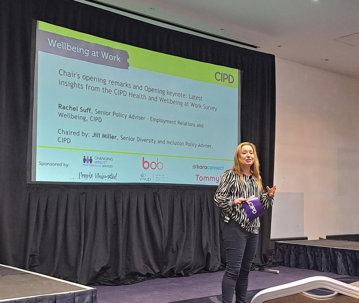 Excited for day 2 of #cipdWW @MillerJillC is opening the session. So good to see so much linkage between wellbeing and EDI in the discussions so far