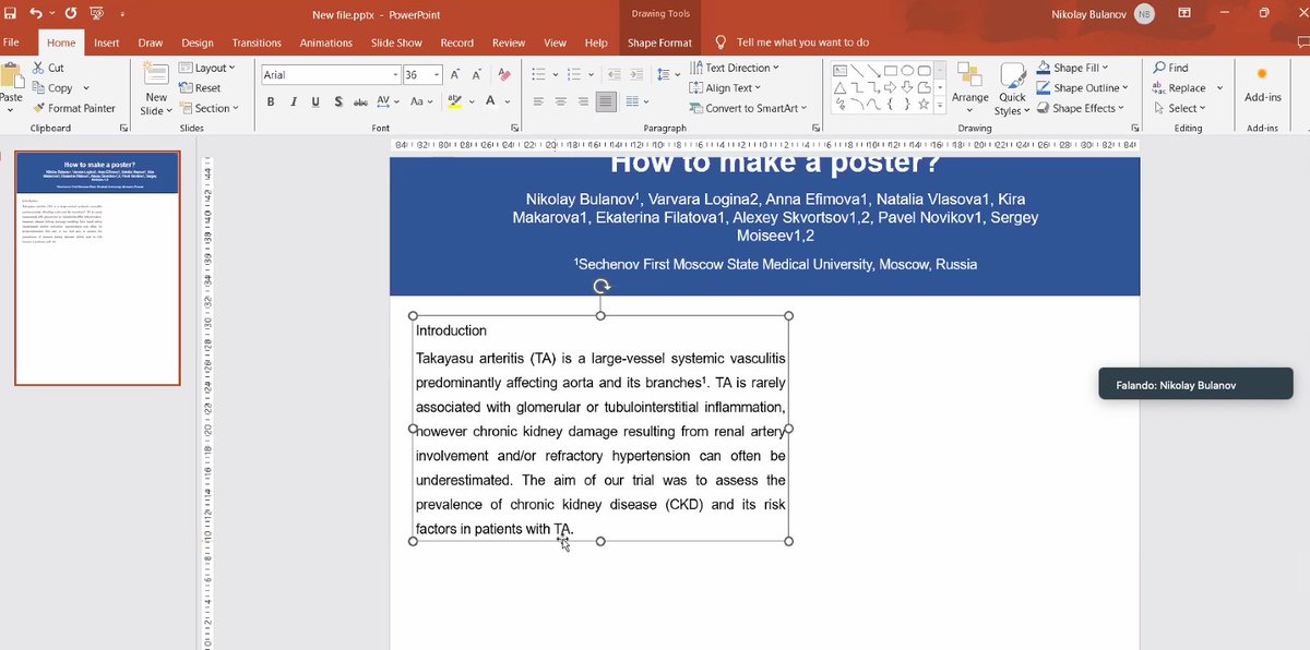 @ISNkidneycare @IgAN_JBarratt @edgarvlermamd @a_viecelli Tips on PowerPoint! 'How to prepare and Present a Poster for the #ISNWCN 24 and Beyond' @IgAN_JBarratt, @edgarvlermamd, @a_viecelli, Nikolay Bulanov #ISNWCN #ThisIsISN @ISNWCN @ISNkidneycare